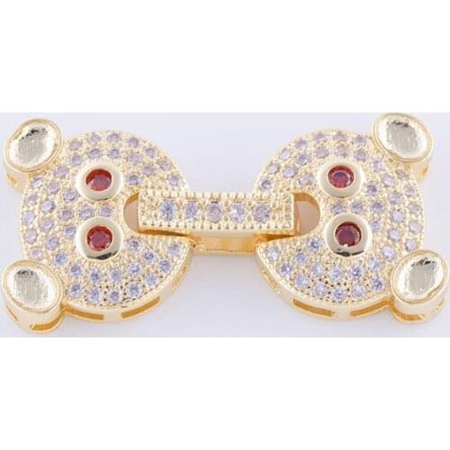 Supplies For Jewelry Wholesale Fashion Cute Bear Jewelry Clasps For DIY Beaded Pearls Bracelets Necklaces Accessories Parts