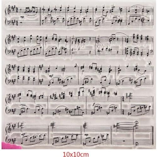 Clear Silicone Rubber Seal Stamp For DIY Album Scrapbooking Photo Card Decor