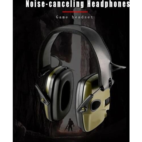 Noise Reduction Safety EarMuffs NRR 26dB Shooters Hearing Protection Earmuffs Adjustable Shooting Ear Protection Protector
