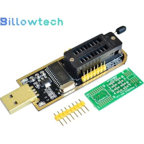 Tyrant gold CH341A programmer USB motherboard routing LCD BIOS/FLASH/24/25 burner