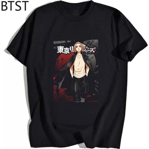 Tokyo Revengers Cartoon Tee Shirt Men Japan Anime Fashion T Shirt Brand Casual Loose Tops Unisex Hip Hop Harajuku T-Shirts 90s
