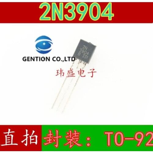 50PCS Triode 2N3904 3904 TO-92 in stock 100% new and original