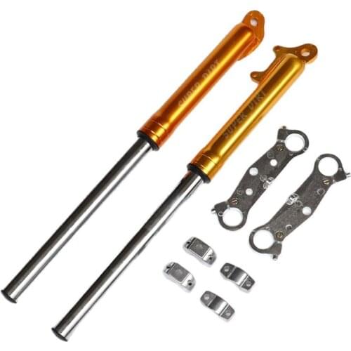 Front Forks Shock Spring Suspension Fork Shock For Mini Pocket Children Bike Motorbike 47cc 49cc FK08 2 Stroke Coolster QG-50
