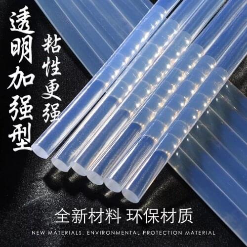 High Quality 7*100mm Heat Industrial Thermo Sticks Hot Melt for Electric Glue Gun Craft Repair Adhesives Fasteners School Tools