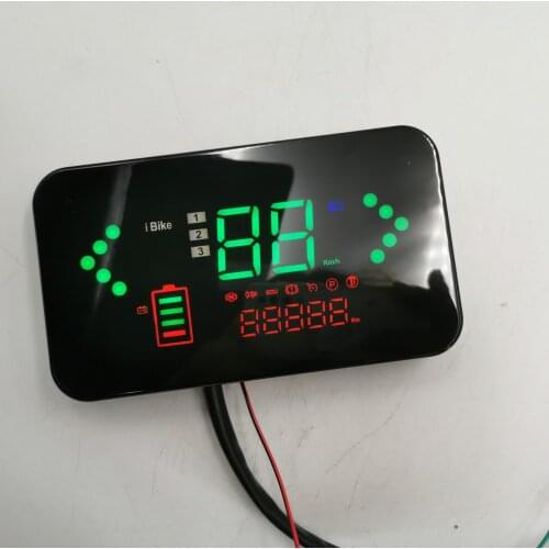 48-96v LCD display VOLTMETER battery indicator dashboarD speedometer instrument electric bike accessory tricycle scooter parts