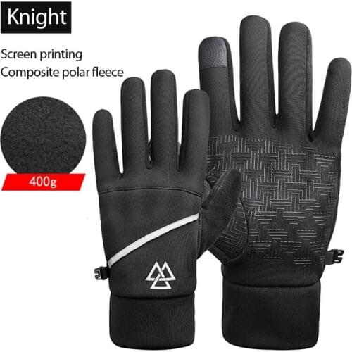 Unisex Touchscreen Winter Warm Cycling Winter Gloves Water Resistant Windproof Touch Screen Gloves Non-Slip Thermal Gloves