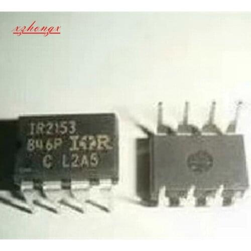 10PCS IR2153 IR2153PBFIR2153S Inline DIP-8 IR Chip de Motorista Ponte