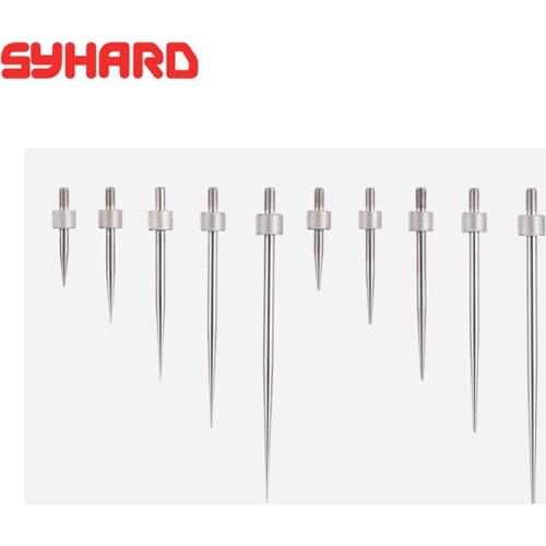 2pcs/lot Thread M2.5 R0.2/0.4 Tungsten Steel Measuring head For Dial Indicator Gauge Contact Point Measuring Tools Accessory