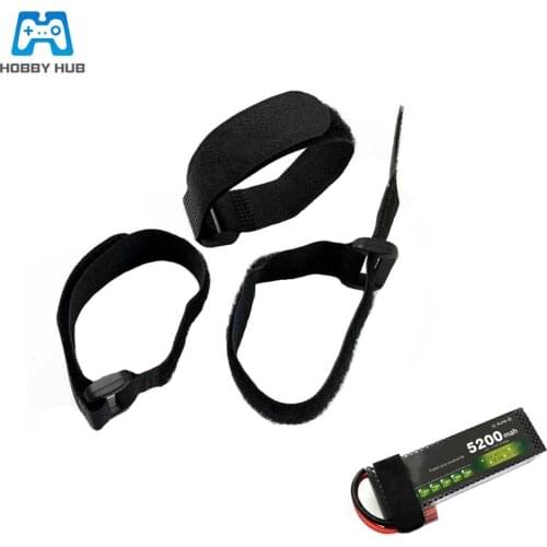 20pcs/lot Hobby Hub 25cm Magic Strap Lipo Battery Ribbon Fastener Reusable Cable Tie