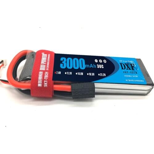 2017 DXF Good Quality RC Lipo battery 7.4V 3000mah 2S 30C Max60C for Airplane Drone Quadrotor Car Boat truck fpv