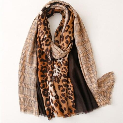 2021 New fashion Cotton women plaid scarf winter warm shawls bandana Cotton female foulard long Houndstooth thick blanket