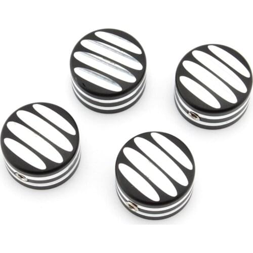 4pcs/lot Spark Plug Machined Head Bolts Caps Screws Nut Cover For Triumph