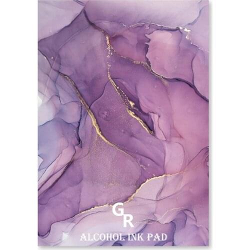 10 Pcs/Pack Smooth Alcohol Ink Pad Paper for Painting Drawing Artwork DIY Crafts