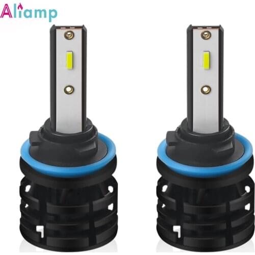 H4 LED Headlight for Car H11 H7 H1 H8 Bulb 9005 HB4 9006 9012 Canbus 7200LM Auto DC-9-12V Wholesale 2pcs 6500K Cold White