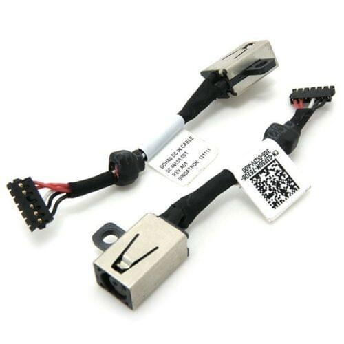 JIANGLUNOEM NEW DC Power Jack Cable Connector For DELL INSPIRON DOH40 7000 LAPTOP