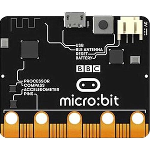 BBC Micro bit micro:bit development board Python graphics programming STEM maker education DIY controller