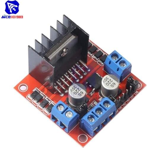 Diymore L298N Motor Driver Controller Module DC Dual H-Bridge Stepper Motor for Arduino Smart Car Power MEGA R3 Mega2560