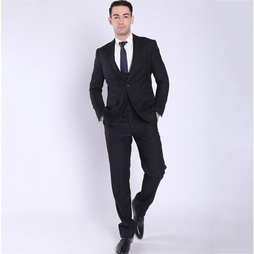 TOTURN Suits Men Jacket Pant Vest Luxury Wedding Banquet Suit Fashion Man Costume Homme Plaid Blazer Three Piece Dress Suit