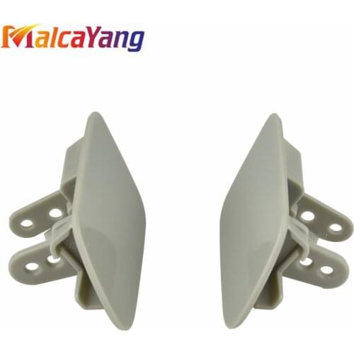 NEW Front Left/Right Bumper Headlight Washer Spray Cover Cap Jet Unpainted For BMW X5 E70 51657199141 51657199142