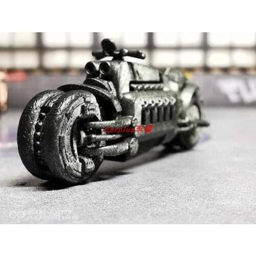 New 1/64 Scale Resin Die-casting Tomahawk Motorcycle Car Scene Model Scene Layout Collection Decoration Toy