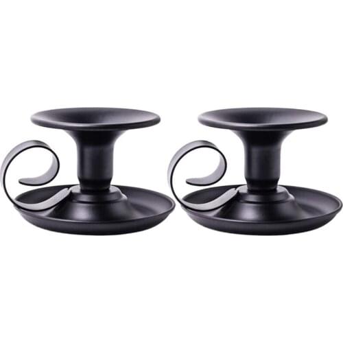 Taper Candle Holder, Set of 2, Candlestick Holders Candlelight Stand for Dining Room Home Decoration Display