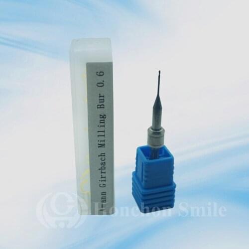 Amann Girrbach DLC coating size 0.6m Length 47mm shaft 3mmm / Amann Girrbach motion 2 burs with free shipping fees