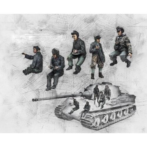 1/35 Resin Figure Model Kit Unassambled Unpainted 00S52