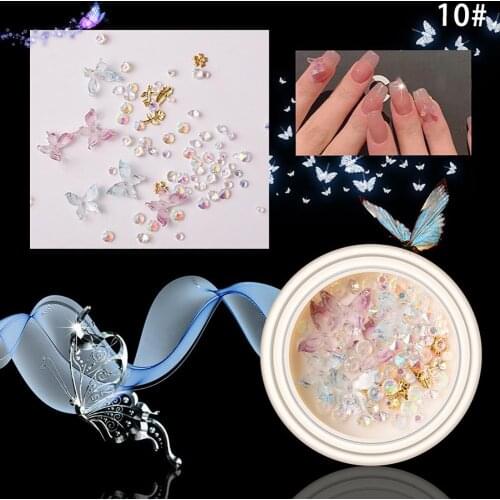 1 Box Nail Decor Reliable Decorative Delicate Ornamental Nail Decor for Lady Nail accessories