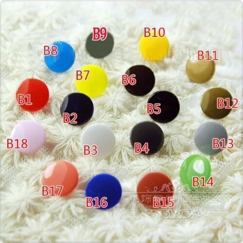 300sets/lot 9 colors plastic nylon snap fastener 4-part buttons for kidswear, rainwear free shipping T-5-001