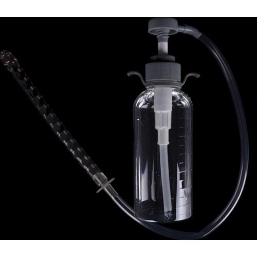 300ml Vaginal Douche Anal Douche Cleaner Enema Anal Vagina Cleaning Kit Enema Bottle Pump Enema Bidet Accessories
