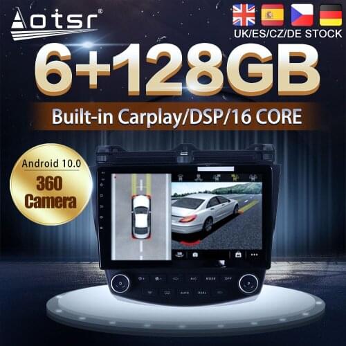 Android 10 For Honda Accord 7 CM UC CL 2005 - 2008 Car CD GPS Navigation Auto Radio Stereo Multimedia Player Head Unit No 2 din