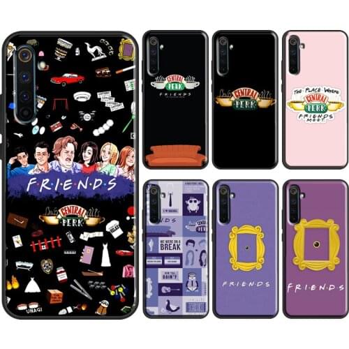 Central Perk Coffee friends how you doin For OnePlus 9 Pro 8 7T 8T Nord Case For OPPO Realme 8 Pro X2 6 7 Pro GT Neo C3 C21 Case