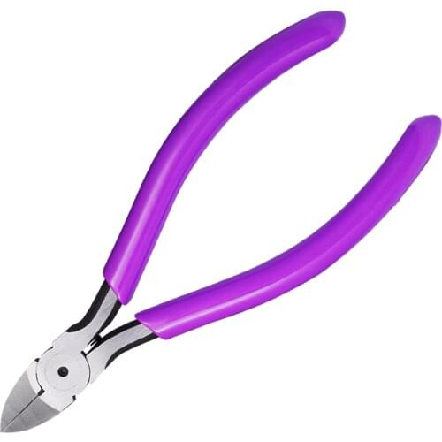 Diagonal Pliers Plastic Side Cutter Cable Nipper Electronic Wire Stripping DIY Repair Hand Tool Wire Flush Cutters