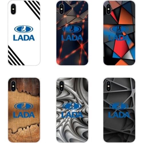 For Samsung Galaxy J1 J2 J3 J4 J5 J6 J7 J8 Plus 2018 Prime 2015 2016 2017 lada car logo marble Accessories Phone Shell Covers