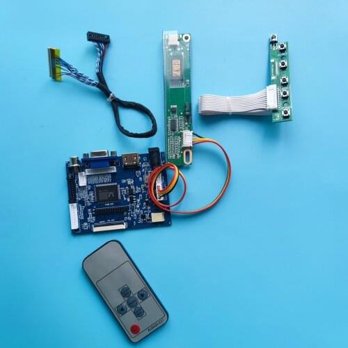 Kit Work for LP171W01 1440x900 driver panel HDMI LCD Screen display moitor 2AV VGA AV 30pin Controller Board remote