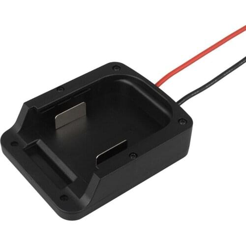 MK18V DIY Power Tool Lithium Battery Wall Mounting Adapter Convert to Dock Power Convert to Dock Power 2 Wiring Output