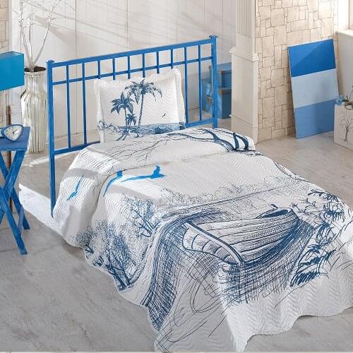 My blanket Paradise Tek Personality Quilted Bed Cover Your Children Bed Chamber Will Decorate A Great Decor Washed and Ironed