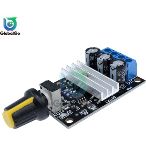 NE555 6V-28V 3A PWM DC Motor Speed Controller Regulator Adjustable Speed Control Switch Fan DC Motor Governor 80W 12V 24V