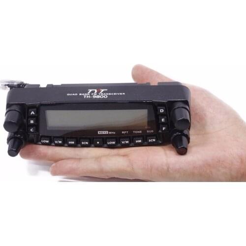 The Front panel of Qual Band Mobile Radio TYT TH-9800 Plus