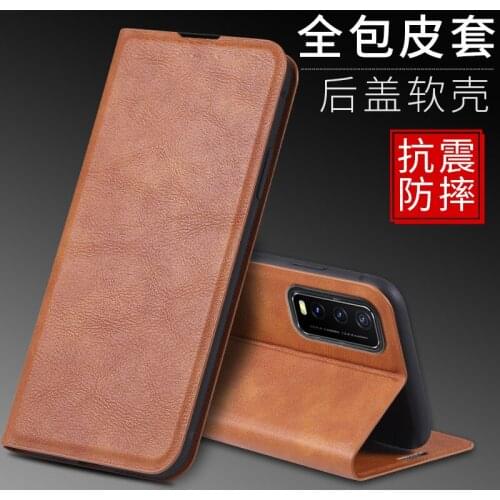 Luxury Leather Case For Vivo Y30 Y20 Y11S Y12S Y20S Y20i IQOO Z1 NEO 3 Flip Auto Magnetic Closed Stand Cover Book Bag