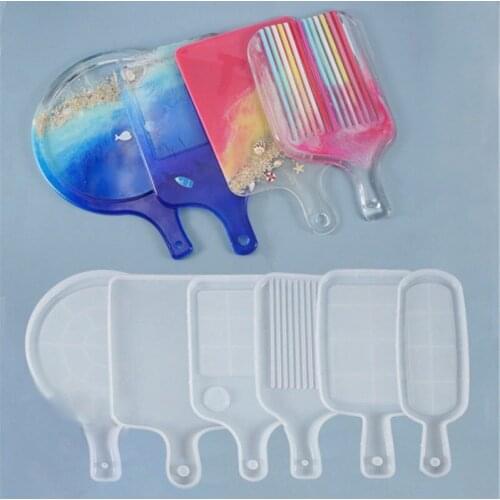 Resin Tray Silicone Mould Casting Mold Making Tools Jewelry Dish DIY Jewelry