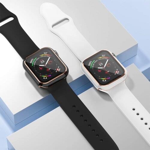 Glass+Cover For Apple Watch case 44mm 40mm 42mm 38mm iWatch Accessorie bumper+Screen Protector Apple watch series 6 SE 5 4 3 2