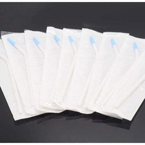 Dental Lab Disposable Surgical Suction Tips Tube Long Slim Type