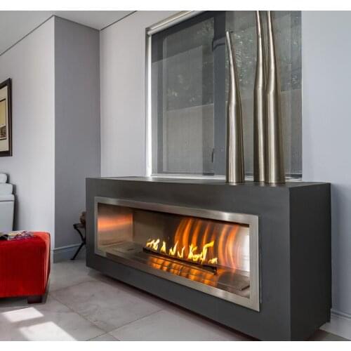 21 AUG Inno living fire 60 inch remote control intelligent fireplace outdoor