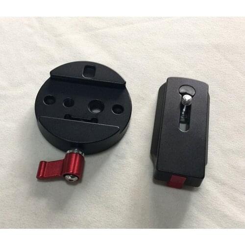 Like SKIER Generic Quick Release Plate Mount adapter for DJI Ronin M Gimbal Support JIB CRANE,Drone Tripod with baseplate