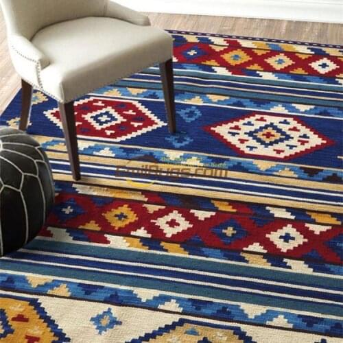 The Mediterranean Bohemian hand-woven wool keeley, kilim carpets/sitting room the bedroom carpet gc137-31yg4