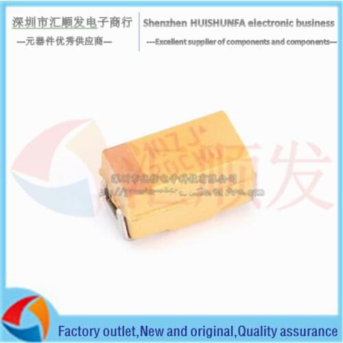 10pcs!!! Original genuine patch tantalum capacitor 3216A 6.3V 100UF 20% TLJA107M006R0800 1206