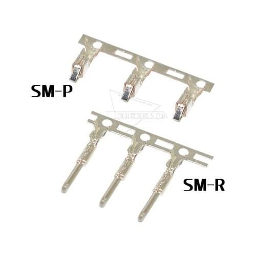 100PCS 2.54mm terminal air docking wiring crimping terminal connector reed cold pressing head