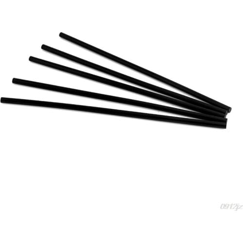 5 Pcs 7mm Mini Glue Sticks For Hot Melt Gun General Purpose Black Adhesive New Drop ship Dls HOmeful