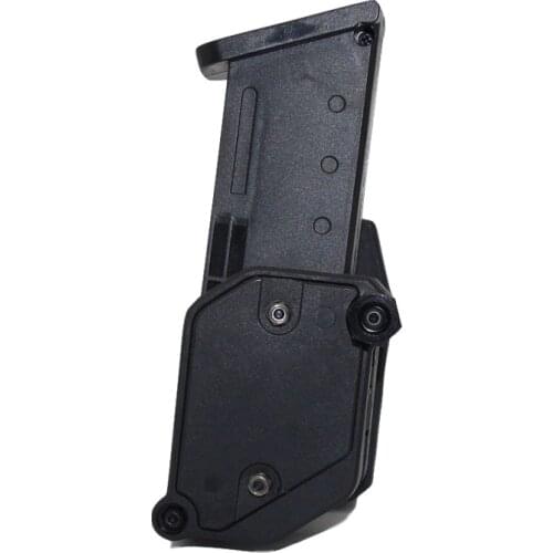 9mm IPSC Magazine Holster Mag Pouch for HKUSP 40 Smith Wesson Airsoft Tactical Speed Race Multi-Angle Shooting Pistol Mag Holder